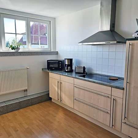 Ferienhaus Villa Maria - Ferienwohnung Lilienstein Kurort Gohrisch Dış mekan fotoğraf