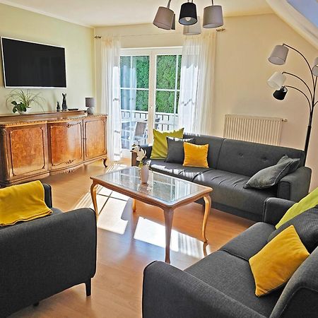 Ferienhaus Villa Maria - Ferienwohnung Lilienstein Kurort Gohrisch Dış mekan fotoğraf